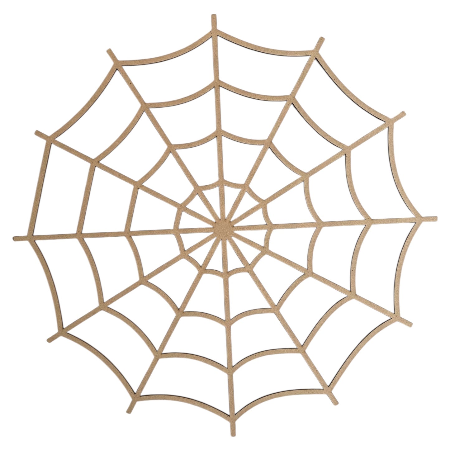 Spider Web MDF Shape - Laser Cut Craft Australia