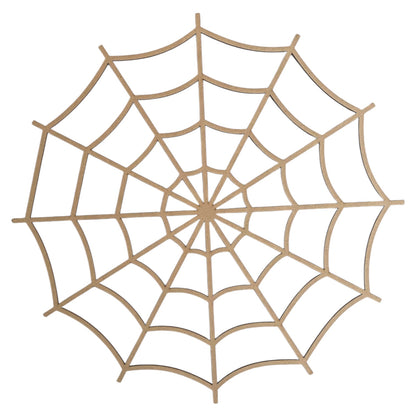 Spider Web MDF Shape - Laser Cut Craft Australia