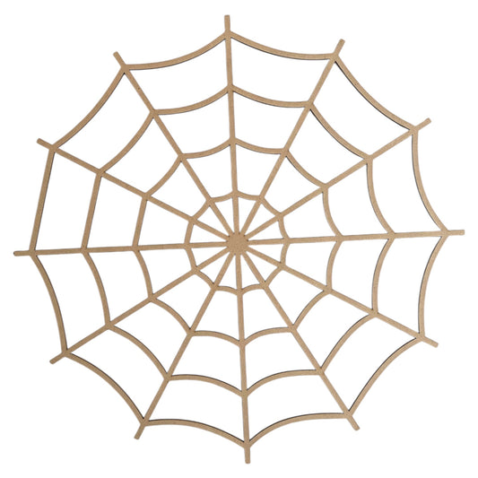 Spider Web MDF Shape - Laser Cut Craft Australia
