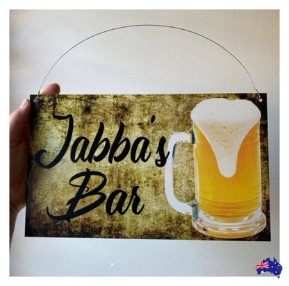 Beer Vintage Bar Custom Personalised Sign - The Renmy Store Homewares & Gifts 