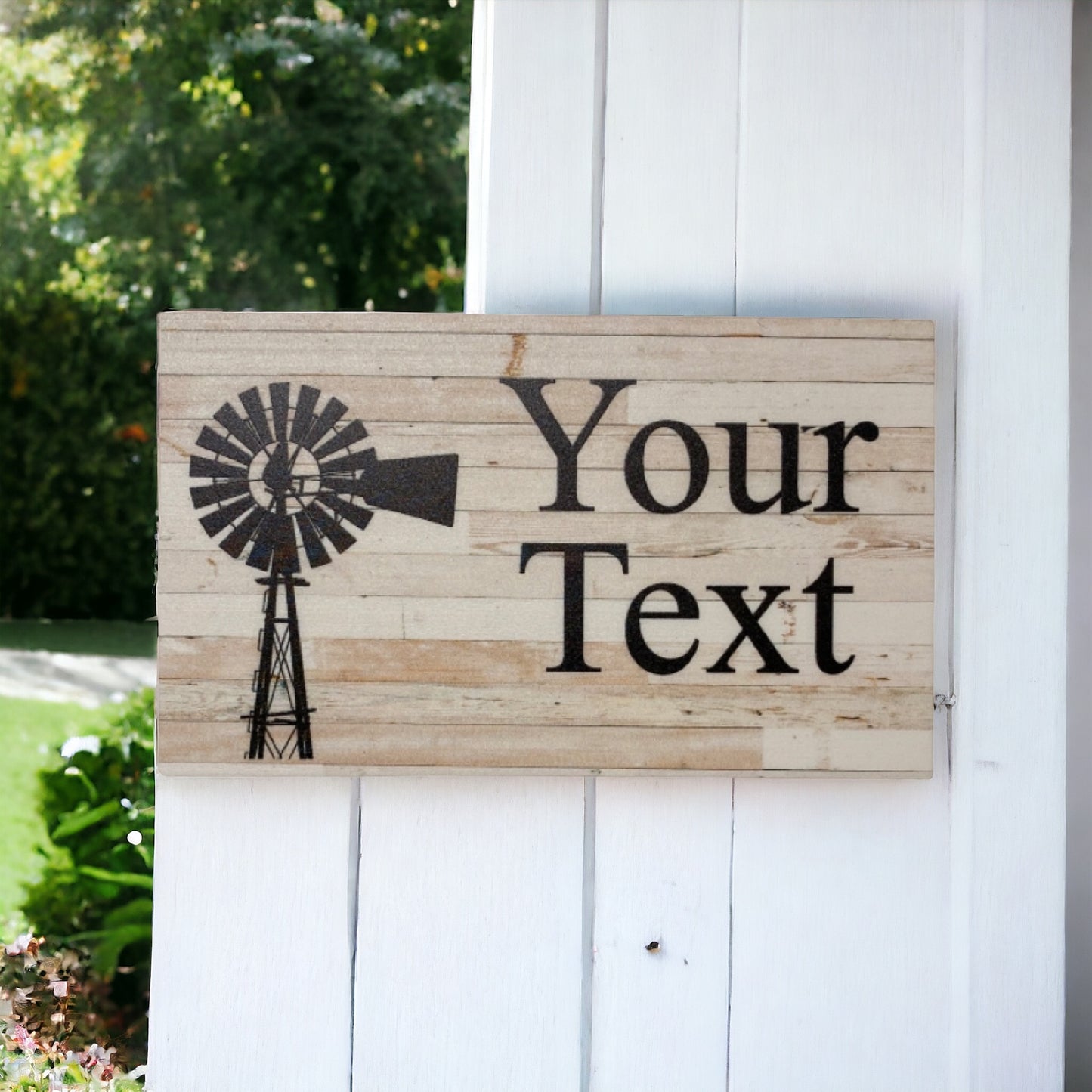 Windmill Country Custom Persoanlised Sign - The Renmy Store Homewares & Gifts 