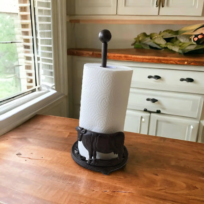 Paper Towel Dispenser Holder Cow - The Renmy Store Homewares & Gifts 