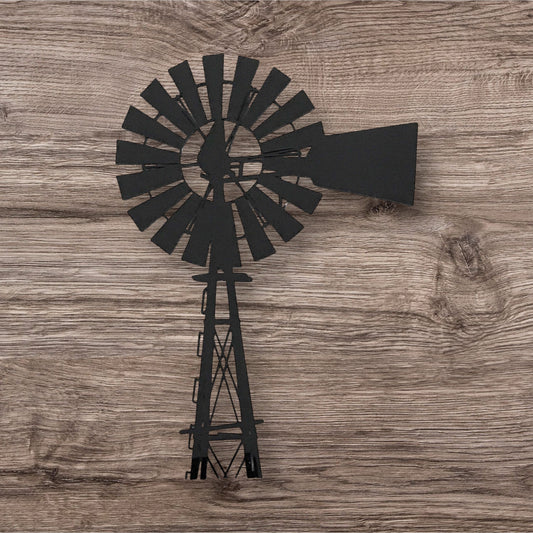 Windmill Black  Acrylic Country Decor - The Renmy Store Homewares & Gifts 