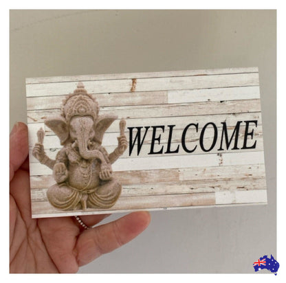 Buddha Ganesha Elephant Custom Sign - The Renmy Store Homewares & Gifts 