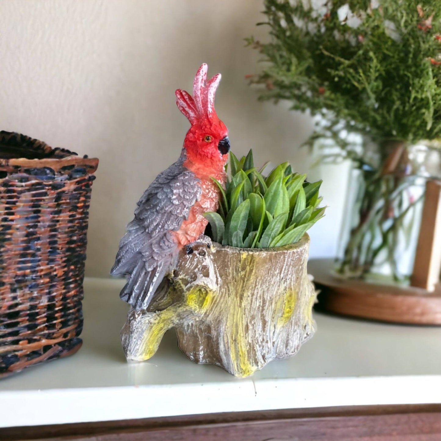 Plant Pot Planter Parrot - The Renmy Store Homewares & Gifts 