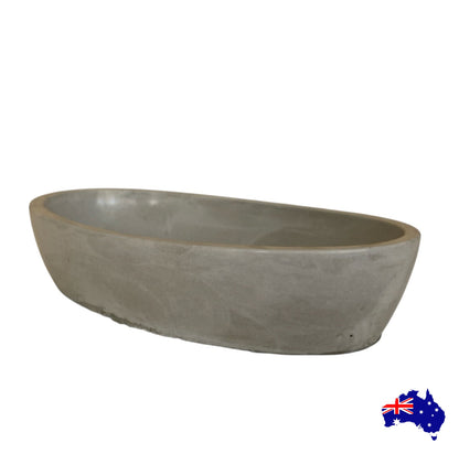 Planter Pot Dish Soap Candle Holder Long Aussie Handmade Concrete