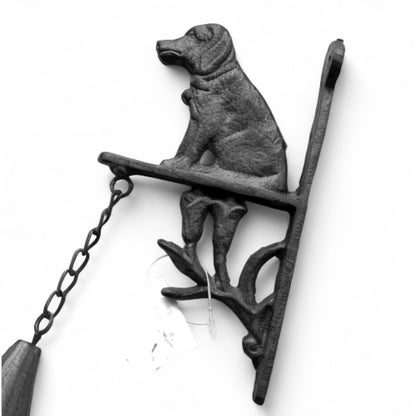 Doorbell Door Bell Dog Rustic Cast Iron
