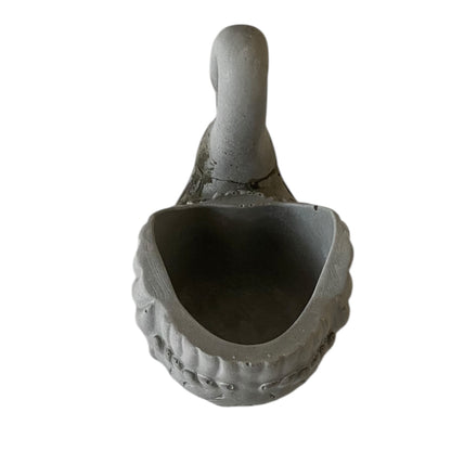 Planter Pot Swan Bird Aussie Handmade Concrete