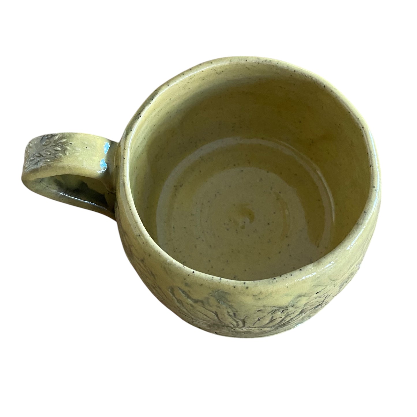 Handmade Sunflower Ceramic Mug | Aussie Made Wolf and Clay Farmhouse Gift