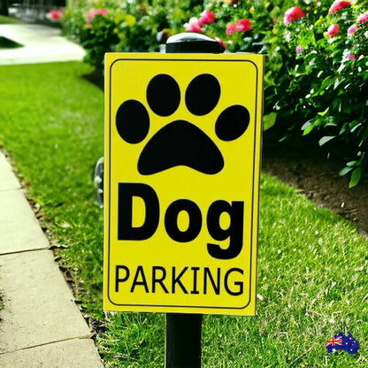 Dog Parking Sign - The Renmy Store Homewares & Gifts 