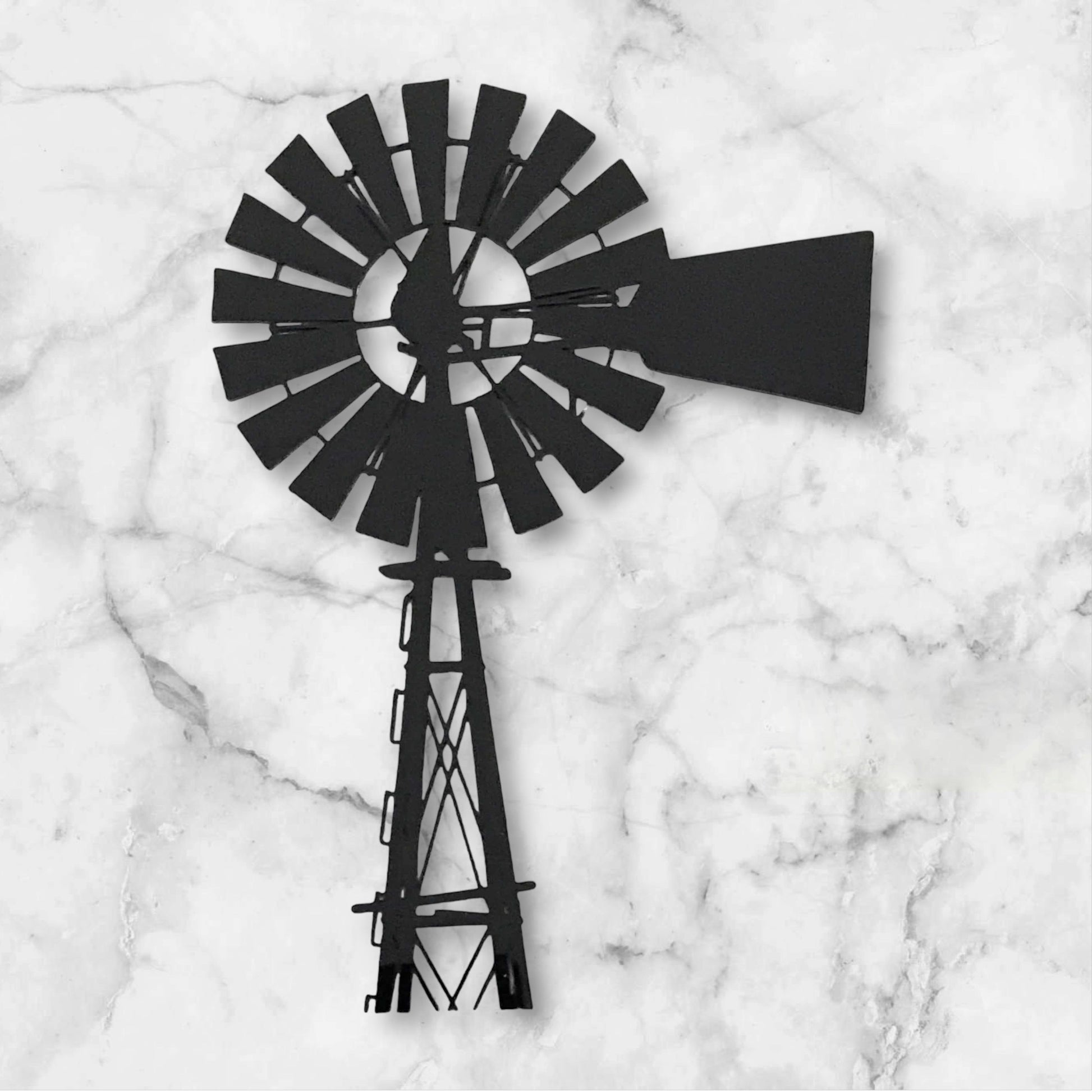 Windmill Black  Acrylic Country Decor - The Renmy Store Homewares & Gifts 