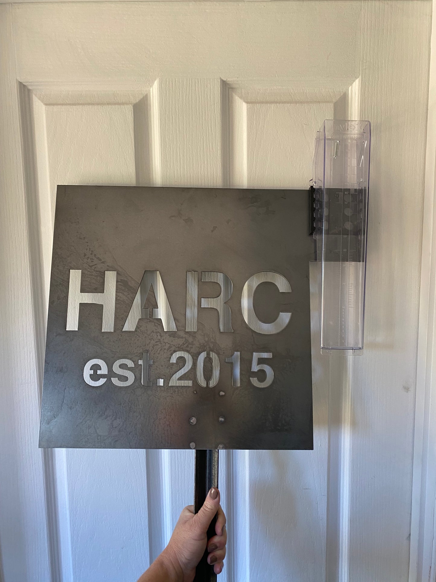 Rain Gauge Custom Personalised - Stake or Wall Mount - Aussie Made