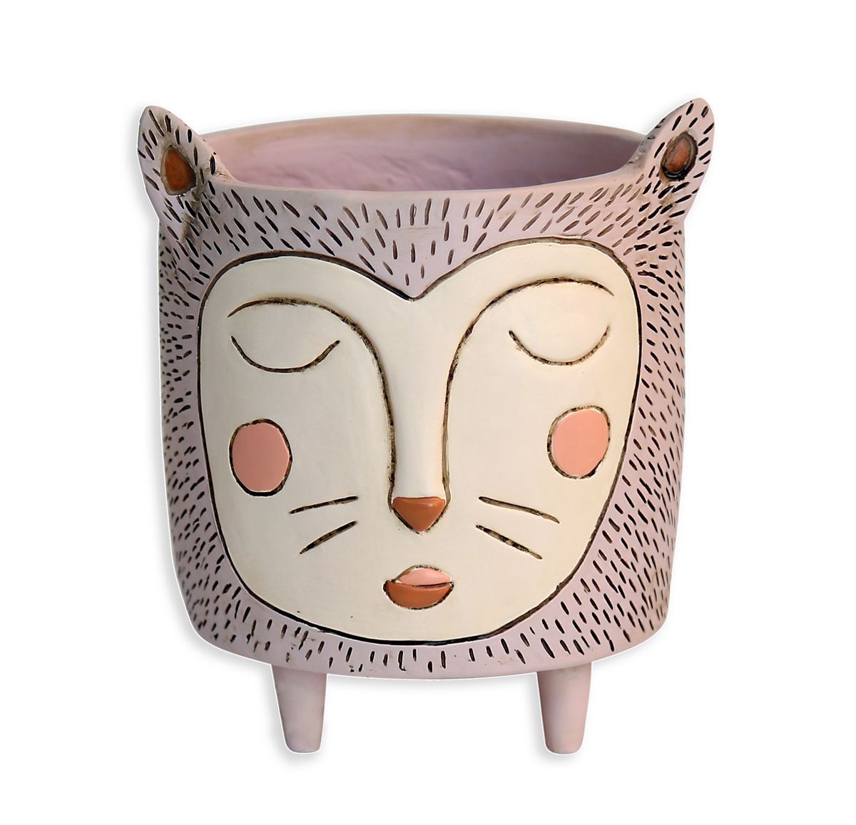 Pot Plant Planter Purrs Cat - The Renmy Store Homewares & Gifts 
