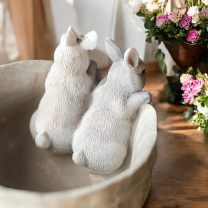 Bunny Rabbit Planter Pot Garden