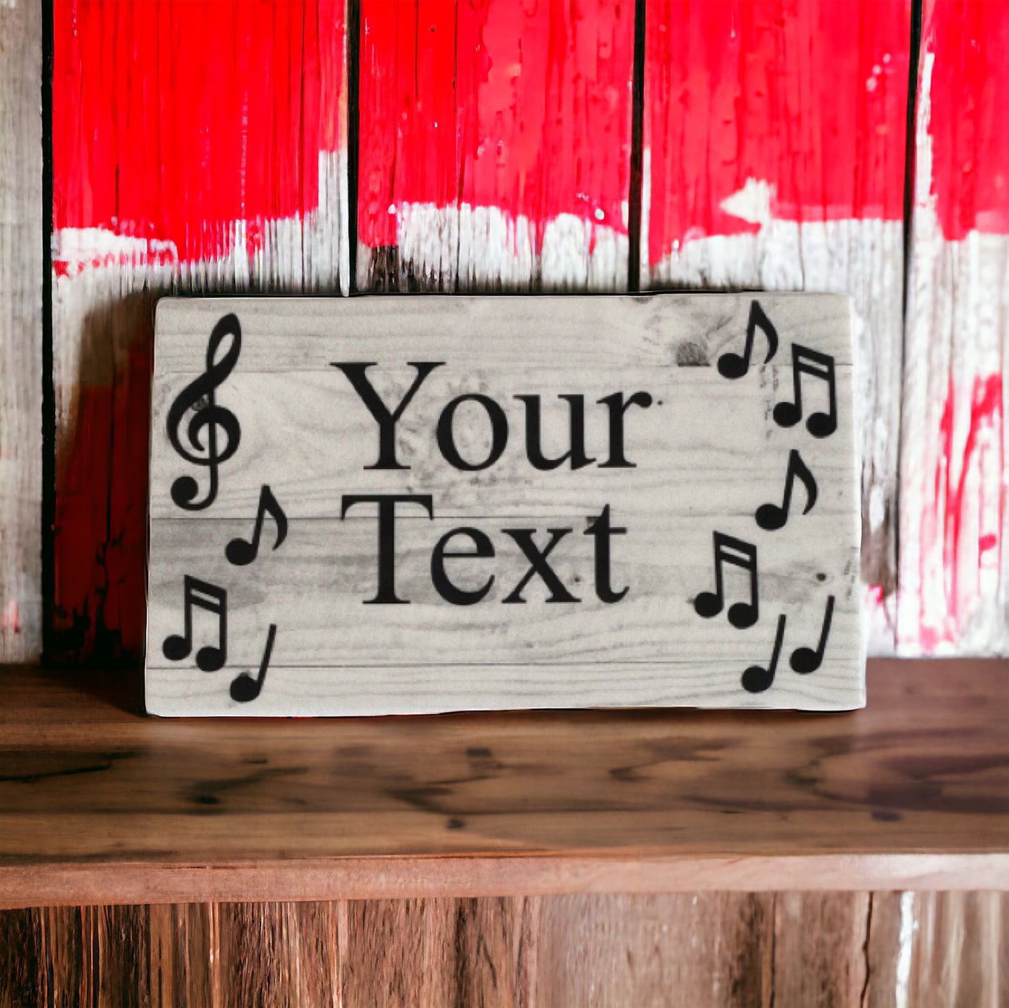 Music Custom Personalised Sign - The Renmy Store Homewares & Gifts 