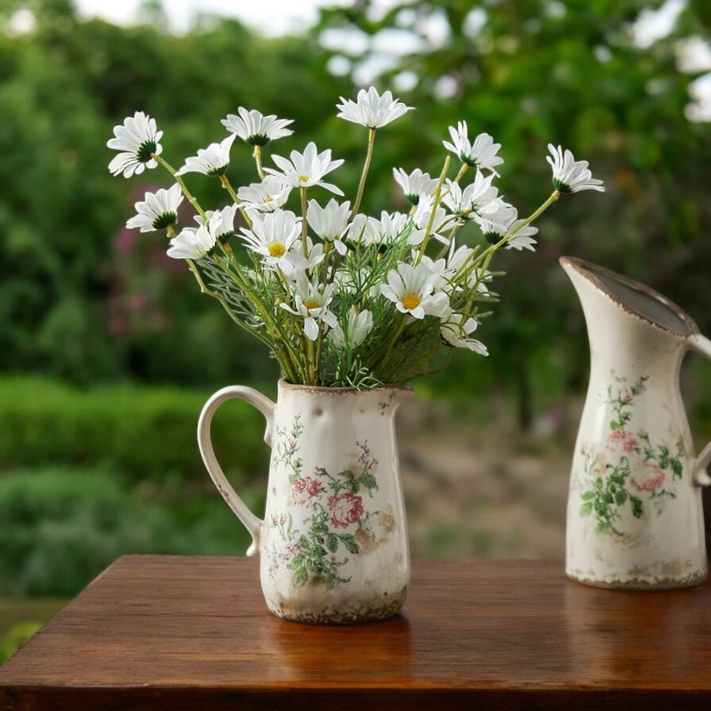 Vase Jug Shabby Chic Rose Cottage