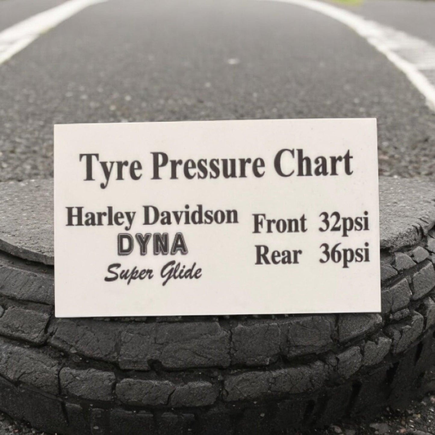 Tyre Pressure Shed Garage Personalised Sign - The Renmy Store Homewares & Gifts 