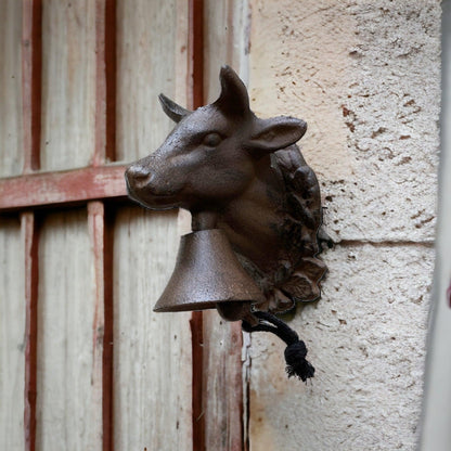 Door Bell Cow Rustic Farmhouse Country - The Renmy Store Homewares & Gifts 