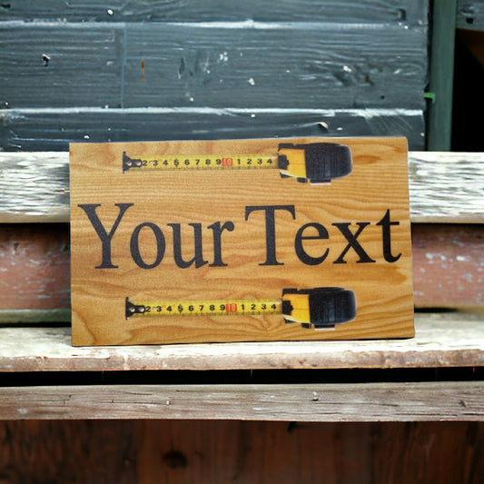 Shed Garage Man Cave Tool Custom Personalised Sign - The Renmy Store Homewares & Gifts 