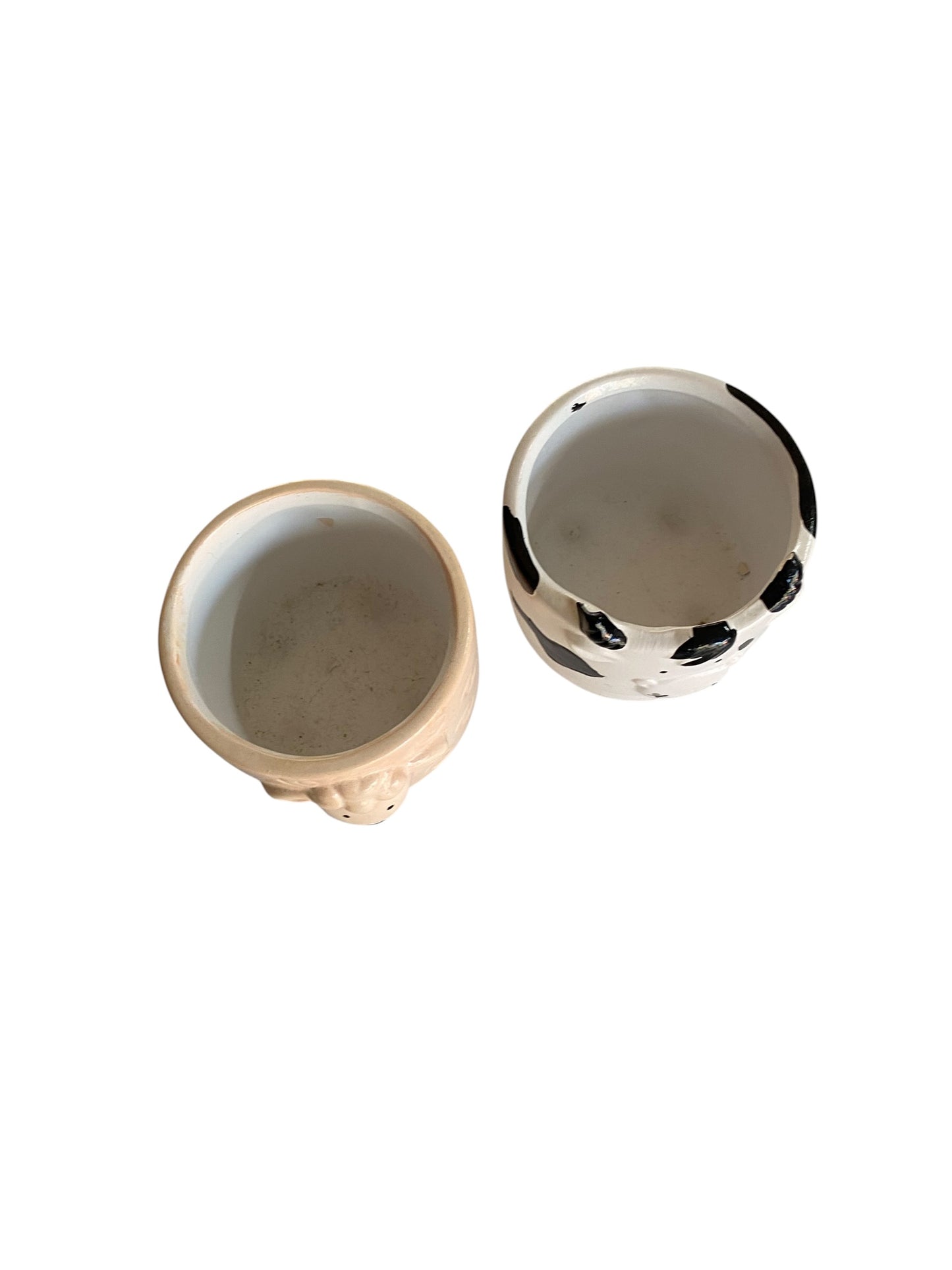 Sheep and Cow Planter Pots | Set of 2 Ceramic Animal Planters Australia
