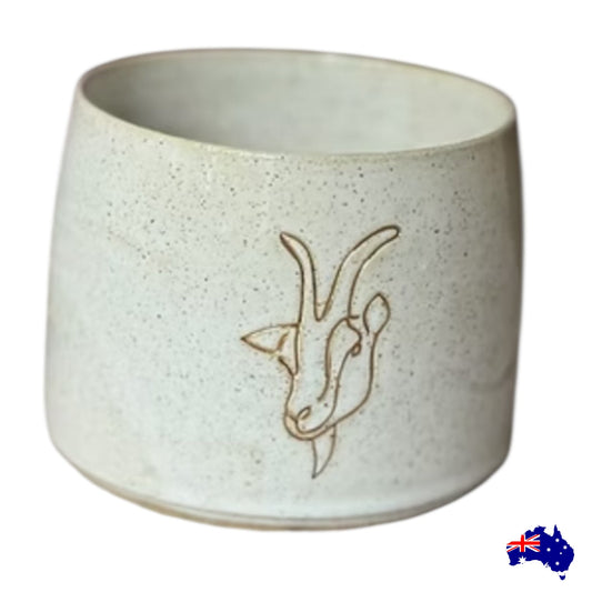 Goat Mug Cup Pottery Ceramic Aussie Made