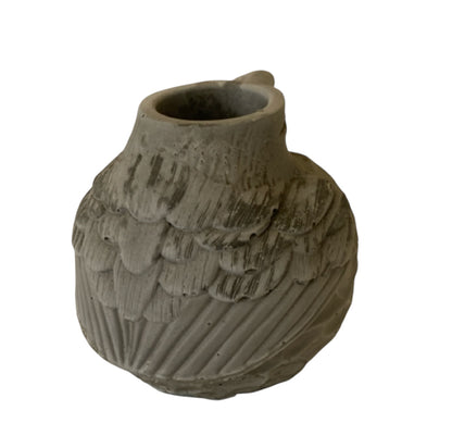 Planter Pot Bird Vase Aussie Handmade Concrete