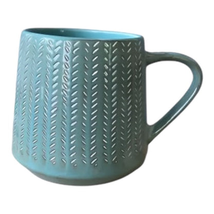 Mug Cup Tea Coffee Aqua Blues