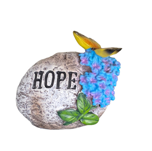 Garden Stone Rock Gardeners Hope Ornament - The Renmy Store Homewares & Gifts 