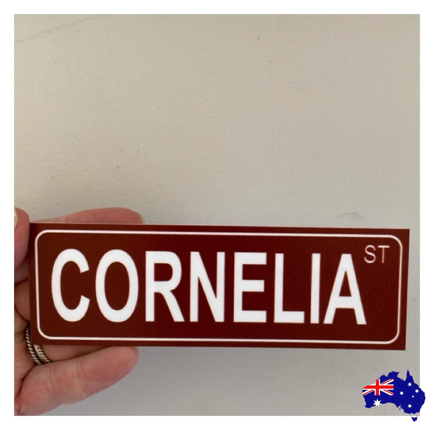 Street Custom Personalised Sign - The Renmy Store Homewares & Gifts 