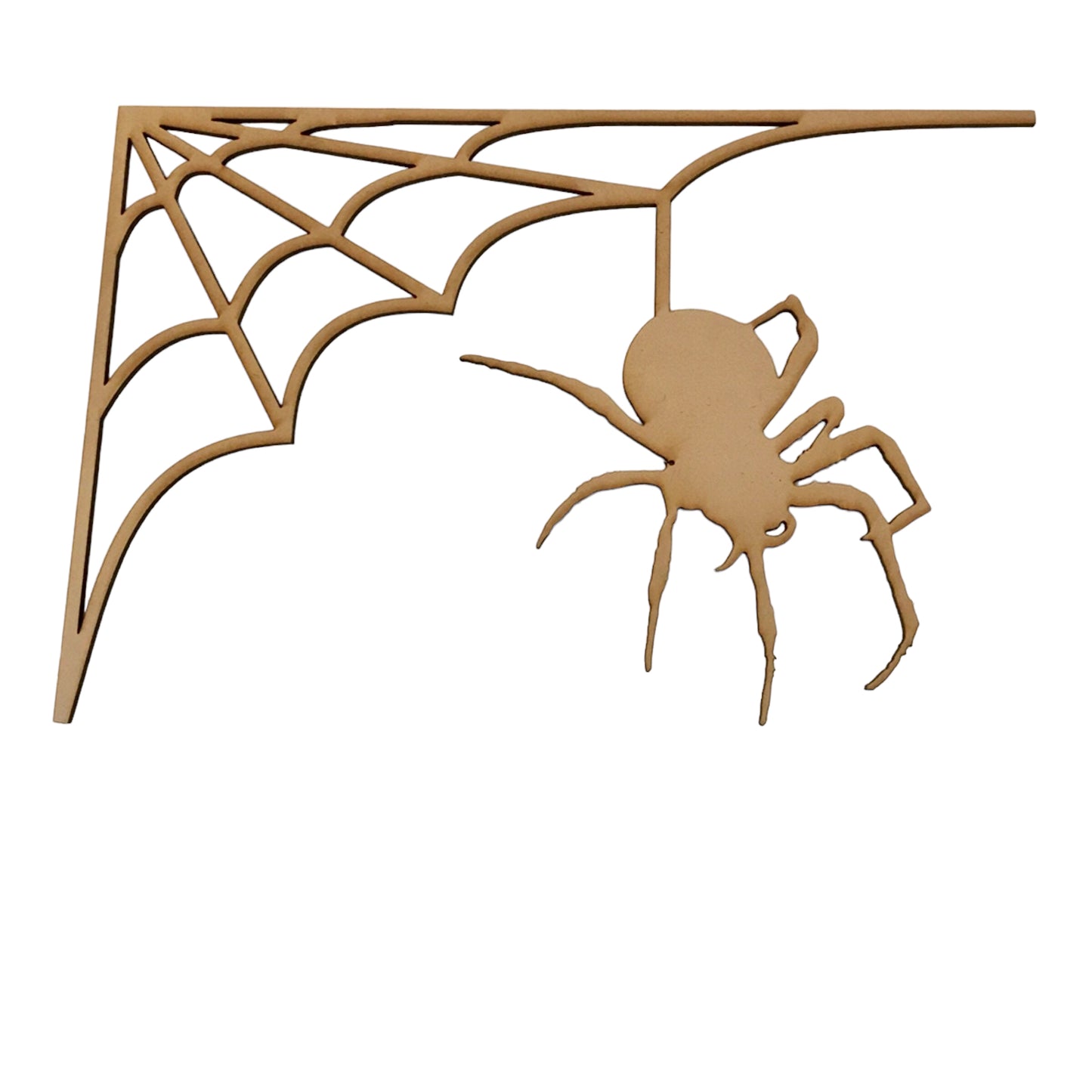 Spider Spiders Web MDF Shape DIY Raw Cut Out Art Craft Decor