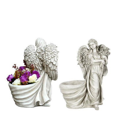 Angel Garden Plant Flower Planter Pot Ornament