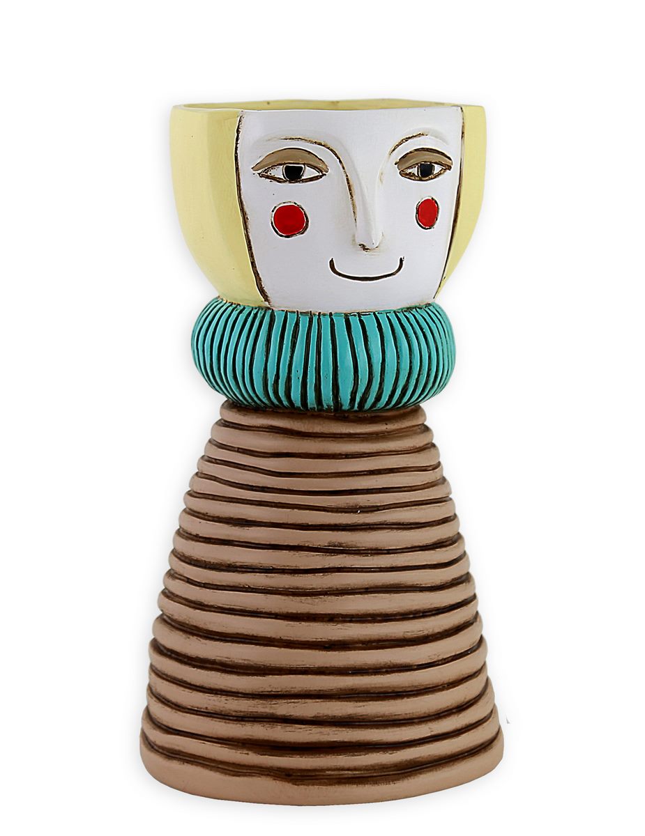 Pot Plant Planter Vase Lady Blonde - The Renmy Store Homewares & Gifts 