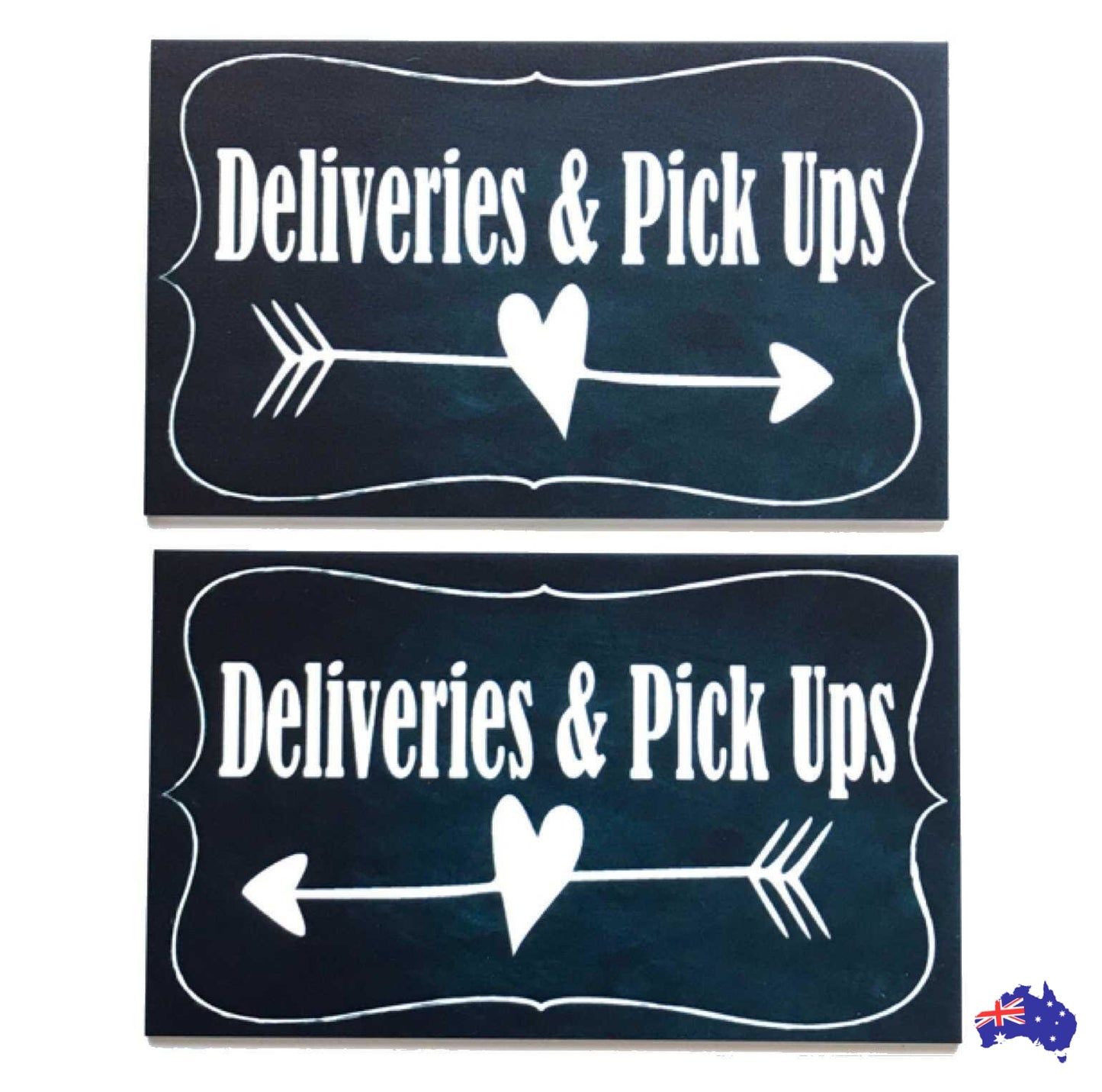 Deliveries Pick Ups Vintage Arrow Sign - The Renmy Store Homewares & Gifts 