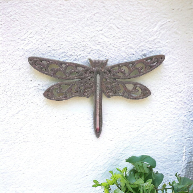 Thermometer Weather Temperature Dragonfly - The Renmy Store Homewares & Gifts 