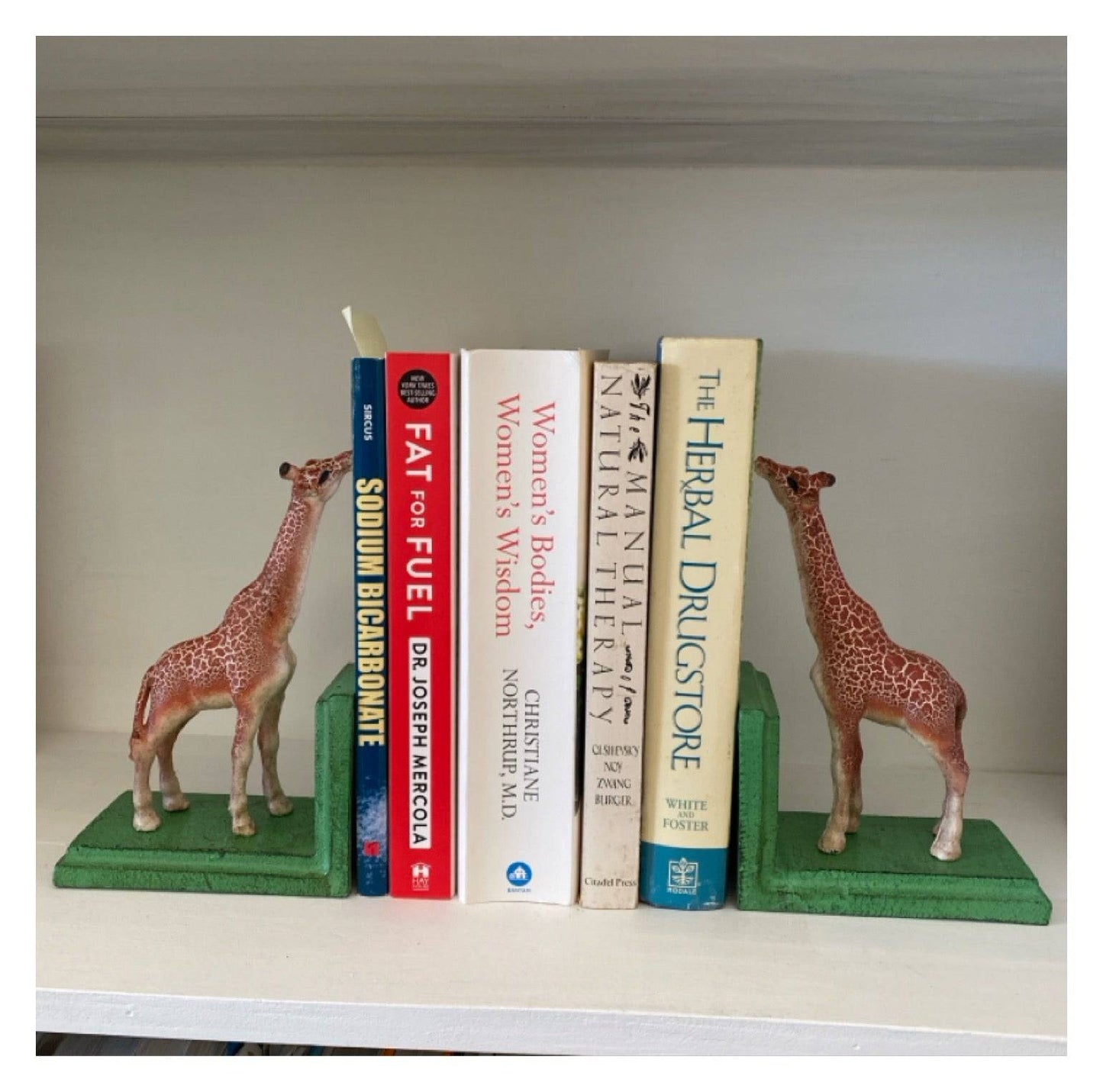 Book Ends Bookend Giraffe Africa - The Renmy Store Homewares & Gifts 