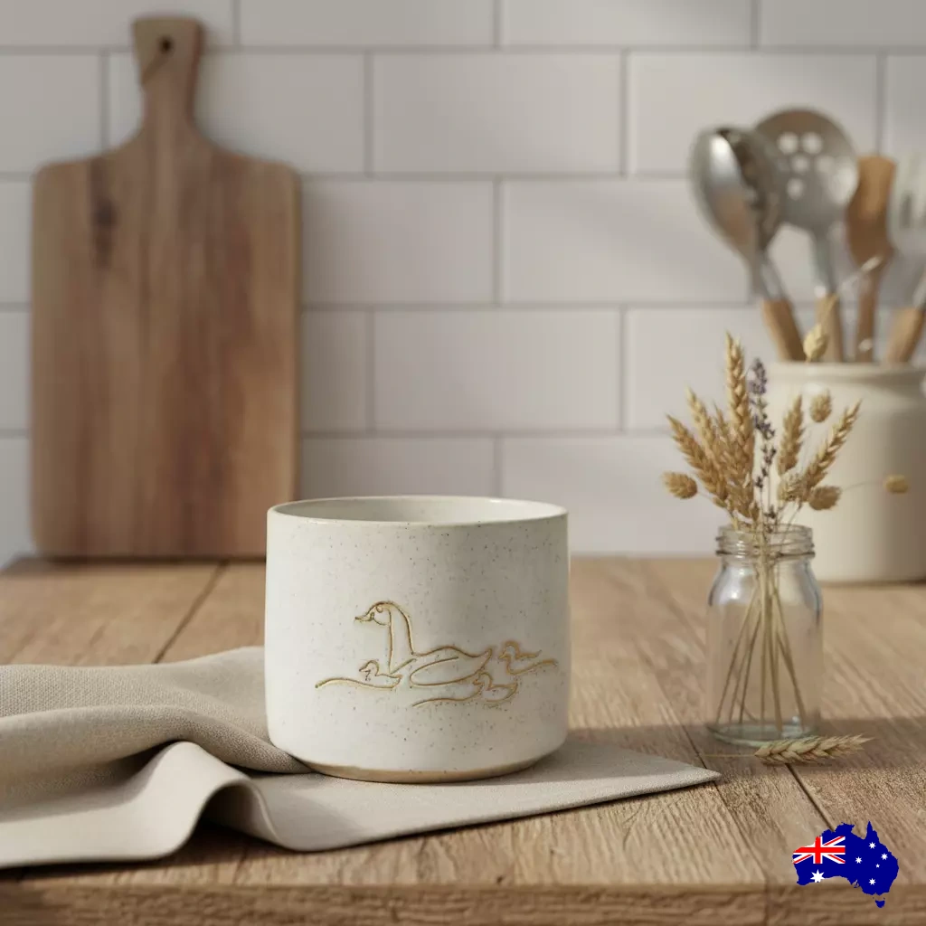 Handmade Duck Ceramic Mug Cup | Aussie Made Wolf and Clay Farmhouse Gift