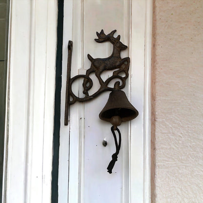 Door Bell Deer Reindeer Country - The Renmy Store Homewares & Gifts 