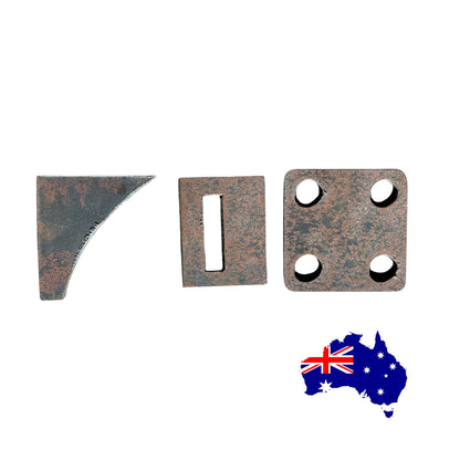 Metal Steel Corten Custom Plasma Cut to Size Shape - Full Custom Requests Available