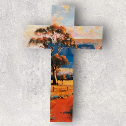 Cross Australian Country Home Garden Wall Decoration - The Renmy Store Homewares & Gifts 