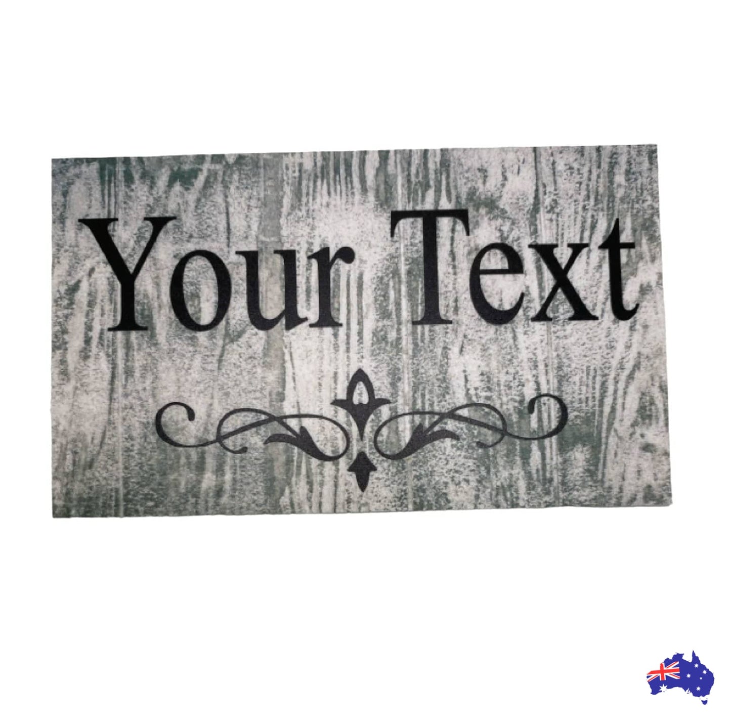 Custom Personalised White Wash Sign - The Renmy Store Homewares & Gifts 