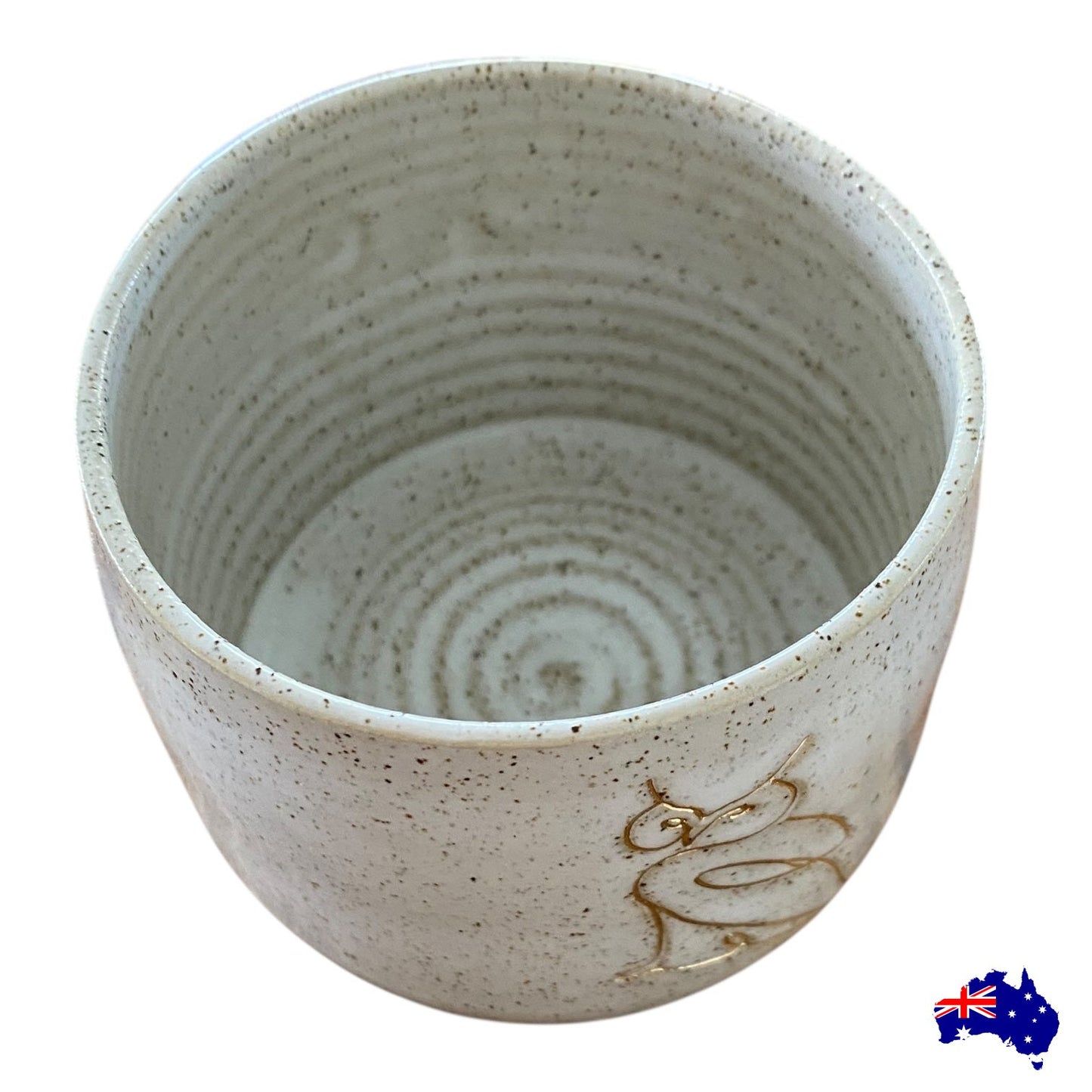 Owl Mug Cup Pottery Ceramic Aussie Made