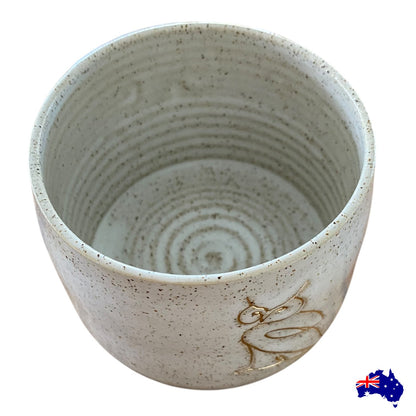 Owl Mug Cup Pottery Ceramic Aussie Made