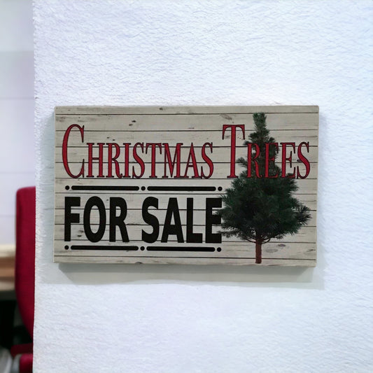 Christmas Trees For Sale Vintage Sign - The Renmy Store Homewares & Gifts 
