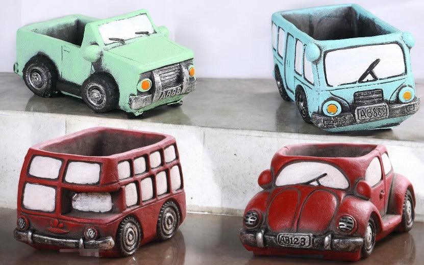 Planter Pot Car Bus Truck Van Ute - The Renmy Store Homewares & Gifts 