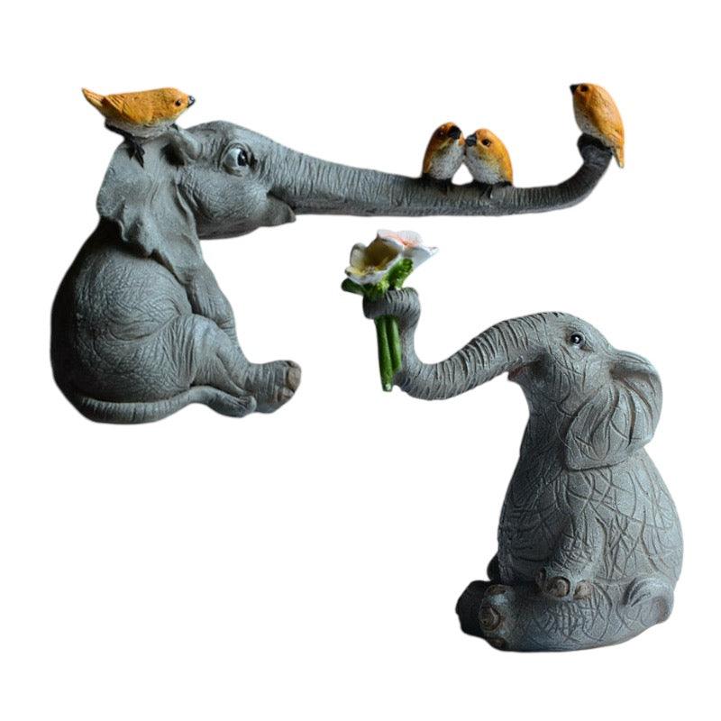 Cute animal elephant ornaments - The Renmy Store Homewares & Gifts 