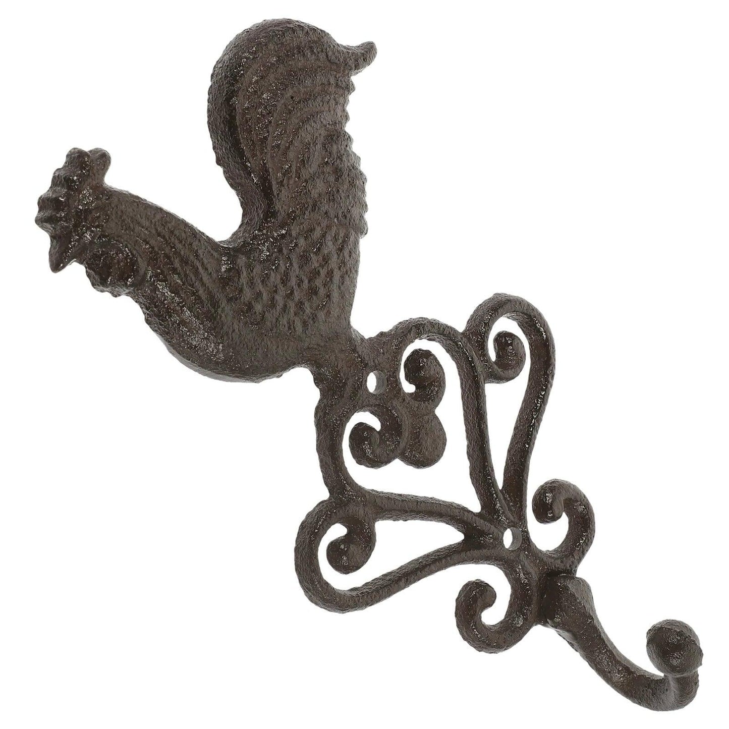 Hook Rooster Cast Iron Farmhouse