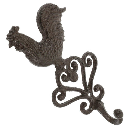 Hook Rooster Cast Iron Farmhouse