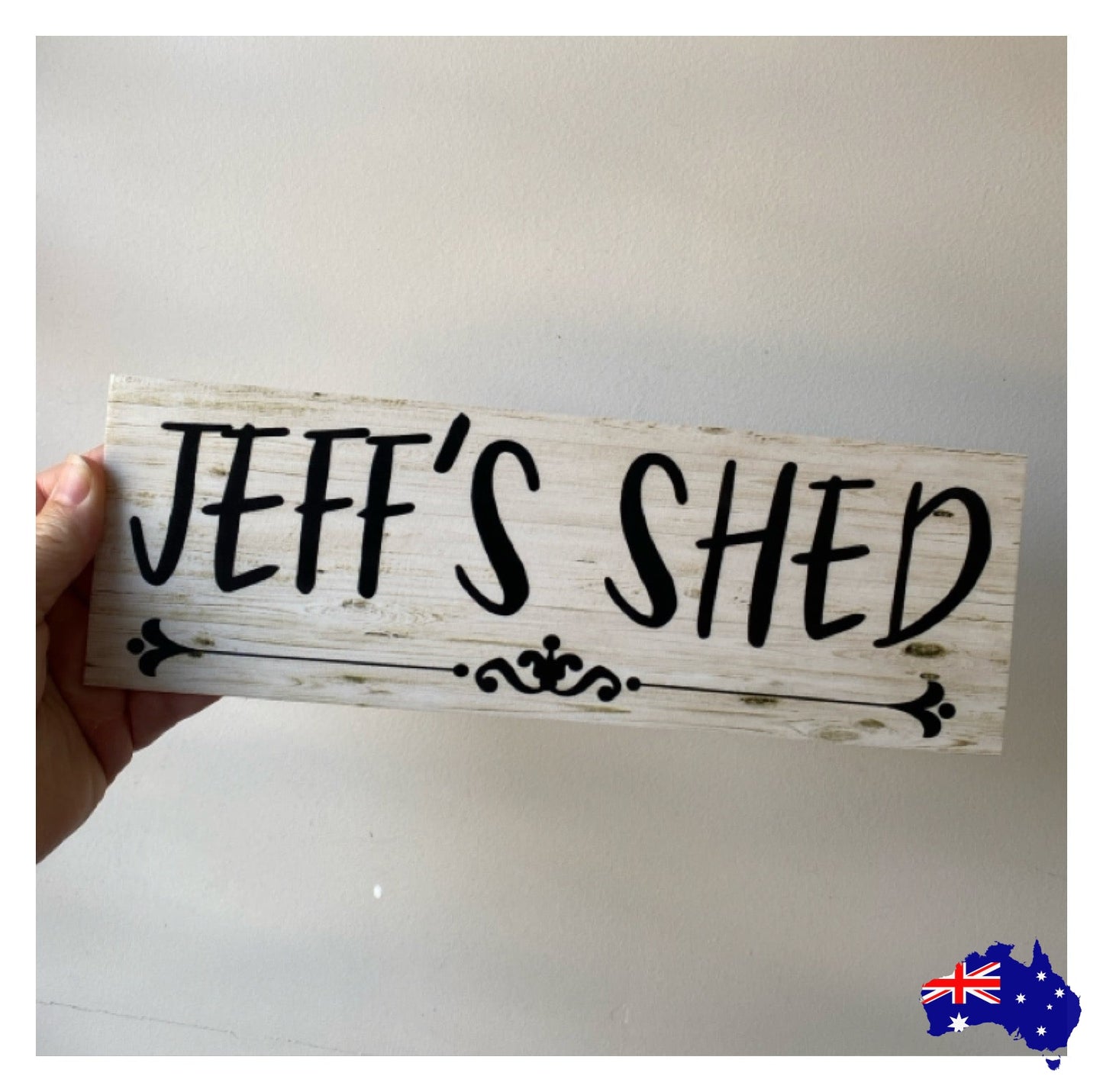 Shed Custom Personalised Vintage Sign