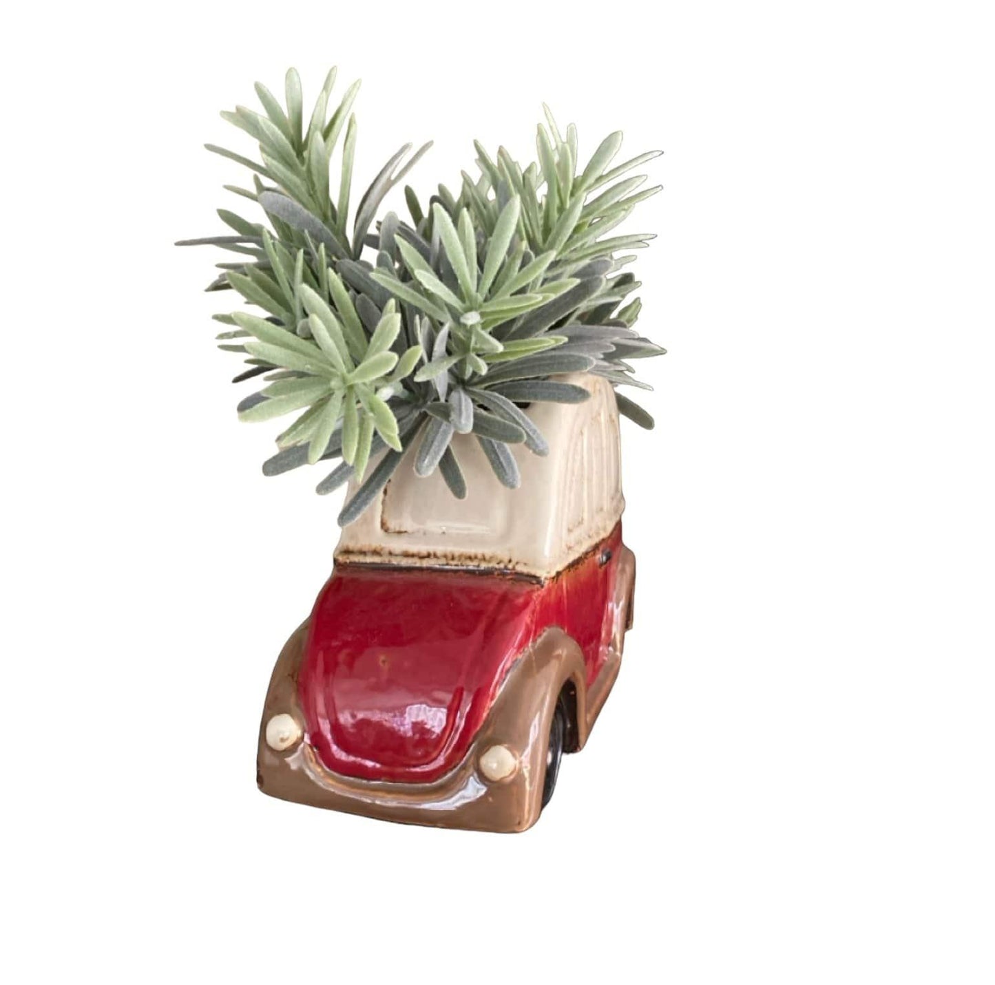 Beetle VW Funky Pot Plant Planter Red - The Renmy Store Homewares & Gifts 