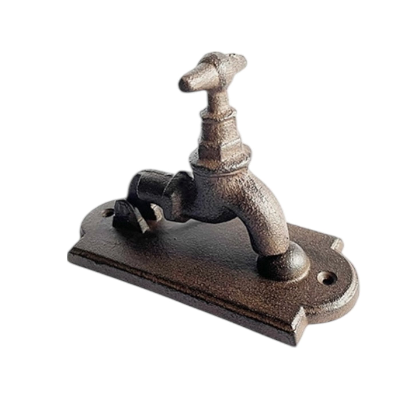 Door Knocker Tap Vintage Garden Cast Iron